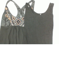 Set of 2Women's black sleeveless long dress Set of 2Women's black sleeveless long dress