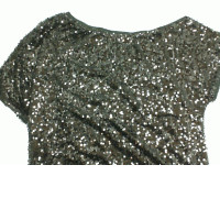 Women's black short-sleeved round neck shirt 