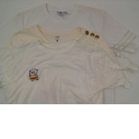 Set of 3 White round neck t-shirt 