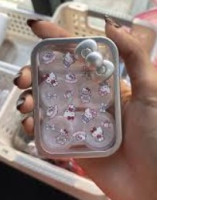 HELLO KITTY contact lens kit case