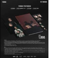Set of 2 #YINWAR1STFANSIGN souvenir photobook	