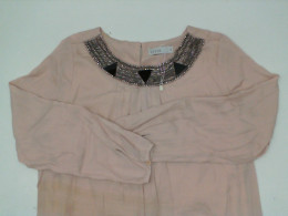 Cream long sleeve round neck dress Cream long sleeve round neck dress