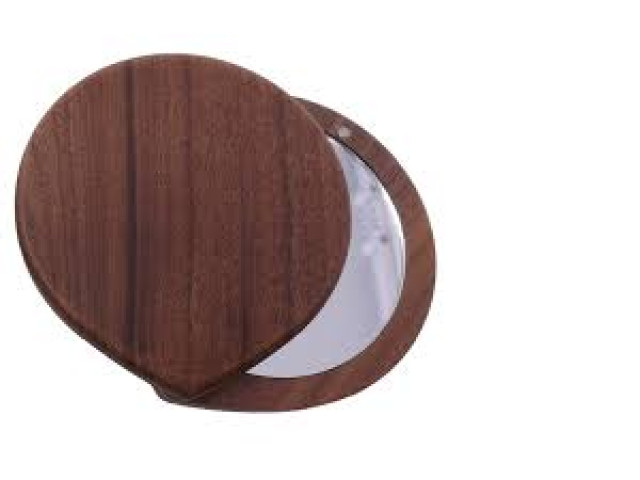 Wooden Compact Mirror Wooden Compact Mirror