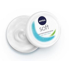 NIVEA Soft Light Moisturizer Cream, with Vitamin E & Jojoba Oil for Face, Hands and Body, 50 ml