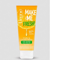 Lirene MAKE ME FRESH Fine grained scrub with vitamins YUZU & LYCHEE SEEDS 75 ml  