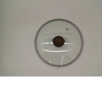 Glass lid for pots and pans 