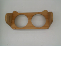 Dog bowl holder for feeding area for cats and dogs 