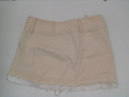 Cream colored short skirt Cream colored short skirt