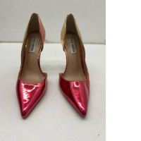 Women's pink pointed toe high heels 