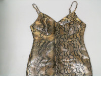 Women's Single Snake Print Dress