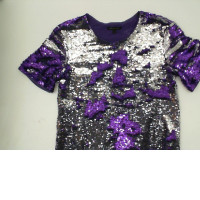 Purple short dress for women 