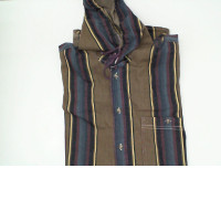 Men's Rainbow Pattern Long Sleeve Hoodie 