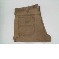 Men's light green long jeans 