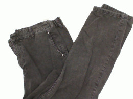 Men's black elastic waist Men's black elastic waist jeans, long pantsjeans, long pants