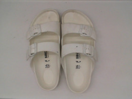 Women's white sandals 