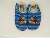 Women's blue patterned sneakers 