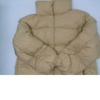 Women's light orange down jacket 