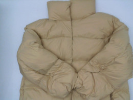 Women's light orange down jacket 