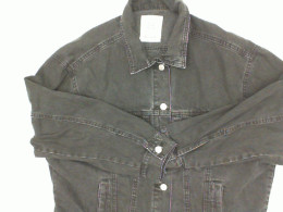Women's black denim jacket 