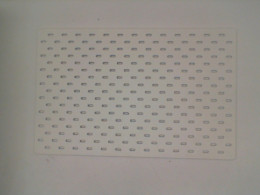 White perforated stainless steel 