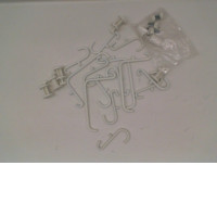 Set of  White hook 