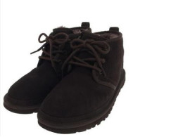 UGG Neumel Boot Numel Lace Up Mouton Boots Black F27018C