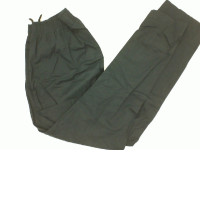 Men's blue elastic waist pants