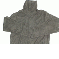 Women's gray turtleneck 