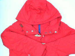 Red hooded sweatshirt 