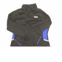 Black running shirt 