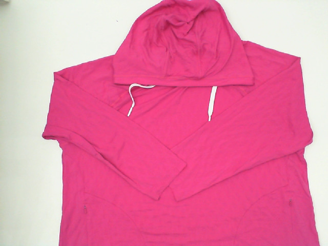 Pink hoodie workout top Pink hoodie workout top