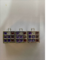 Set of 3 Silver pendant necklace with rainbow pattern Set of 3 Silver pendant necklace with rainbow pattern