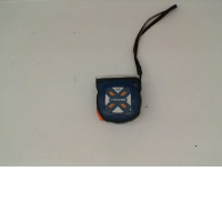 Blue tape measure