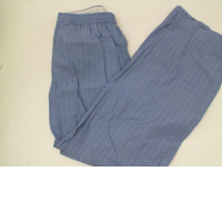 Blue pajamas with white stripes Blue pajamas with white stripes