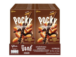 Pocky Crushed Nuts Noir x 10