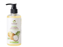 Set of 2 Tropicana Organic cold-pressed coconut oil 250 ml