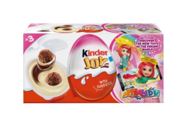 Ferrero Kinder Joy Egg For Girls Value Pack 3 x 20 g