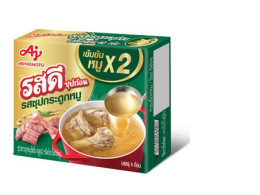Rosdee soup cube, pork bone soup, 40 grams Rosdee soup cube, pork bone soup, 40 grams