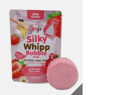 Joji Silky Whipp Bubble Refresh & Firm Strawberry & Honey 100 g soap Joji Silky Whipp Bubble Refresh & Firm Strawberry & Honey 100 g soap
