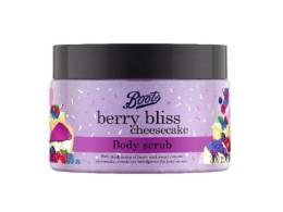 Boots Berry Bliss Cheesecake Body Scrub 300Ml Flavour Collection
