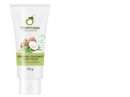 Tropicana Coconut Oil Hand Cream, LEMONGRASS & MINT scent, 50 G