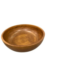 Set of 6 Wooden Deep Fruit Plates
