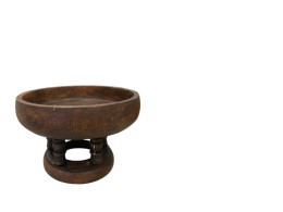 Set of 8 small wooden fruit stands Set of 8 small wooden fruit stands