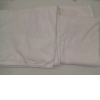 Set of 2 White towel 