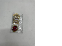 Set of heart shaped stickers