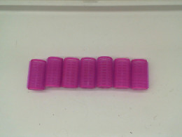 Set of 7 Purple women's hair curler 