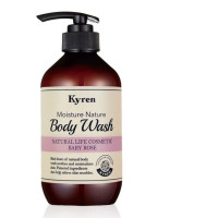 Kyren Moisture Nature Body Wash Baby Rose 500ml Kyren Moisture Nature Body Wash Baby Rose 500ml
