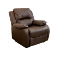 Set of 3 Brown Armchairs for Home