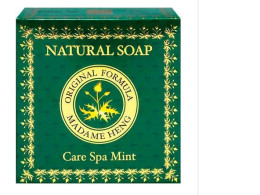 Madame Heng Natural Soap Care Spa Mint 150g. Madame Heng Natural Soap Care Spa Mint 150g.