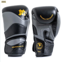 Mongkol BGM04 Boxing Gloves Thai Boxing Black-Gold